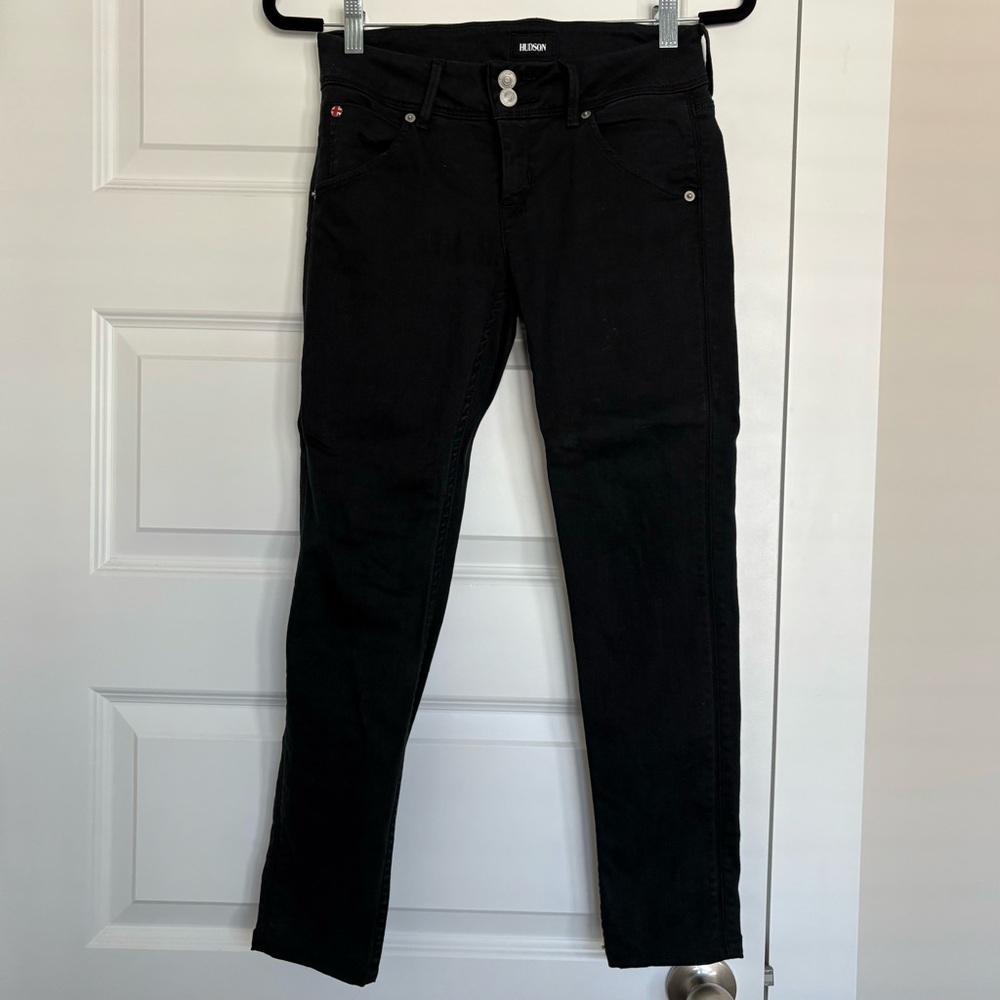 Hudson Jeans Collin Flap Skinny Ankle Jeans